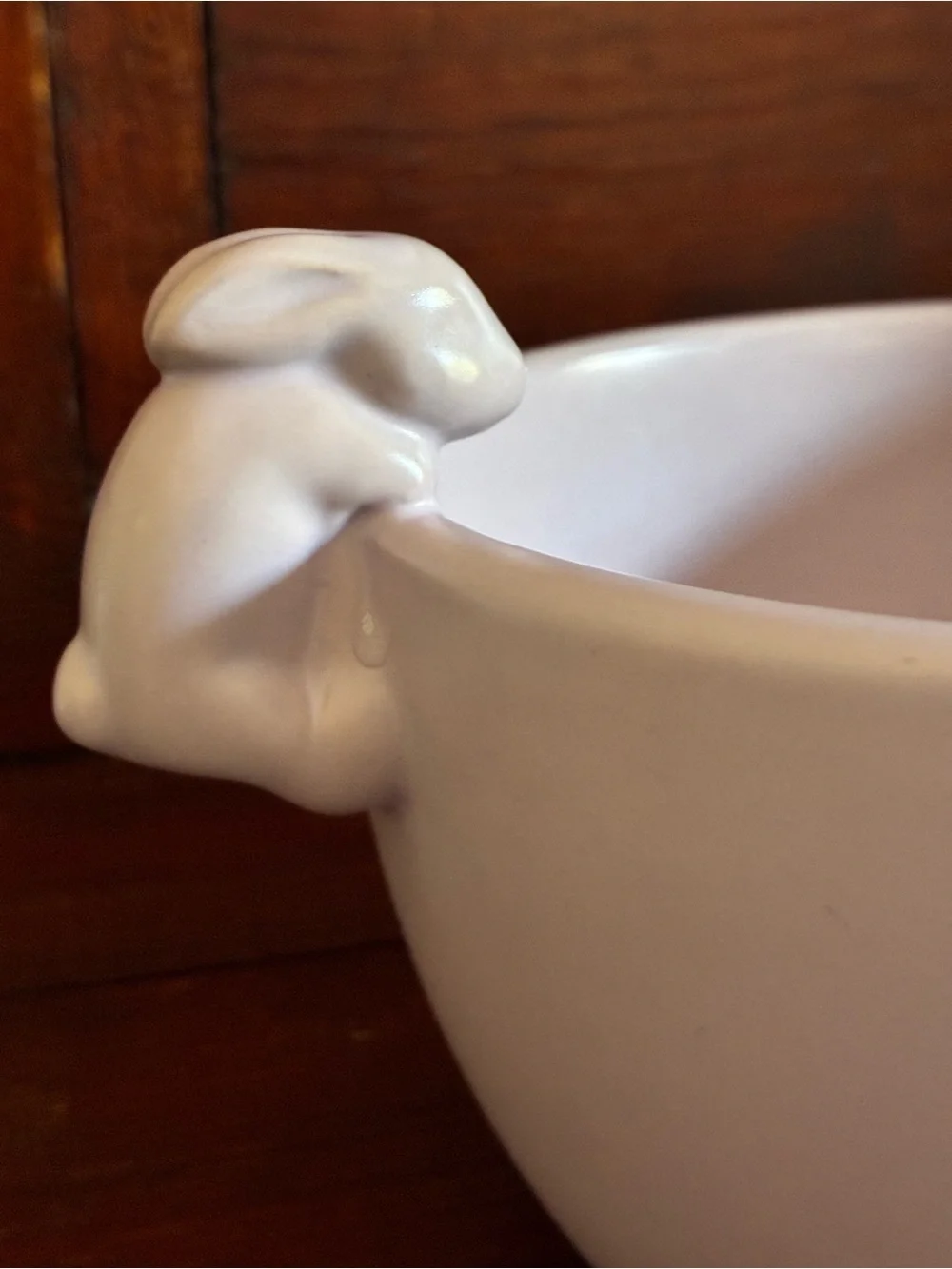 Threshold White Stoneware Bowl with Gold Rim